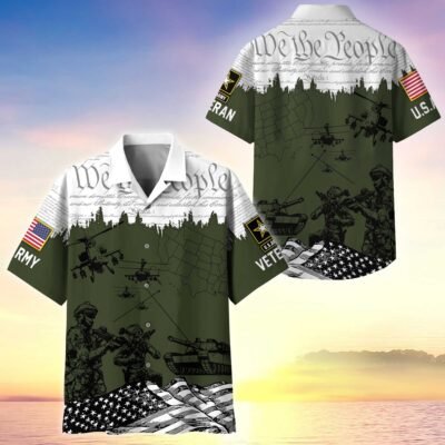 US ARMY VETERAN Hawaiian Shirt - GS4604