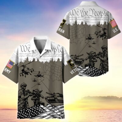 US ARMY VETERAN Hawaiian Shirt - GS4605