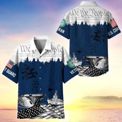 US COAST GUARD VETERAN Hawaiian Shirt - GS4606
