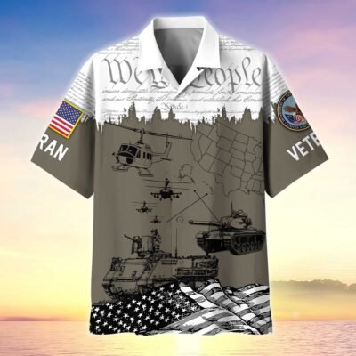 US VETERAN Hawaiian Shirt - GS4613