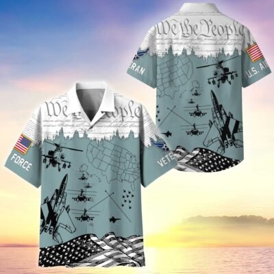 US AIR FORCE VETERAN Hawaiian Shirt - GS4601