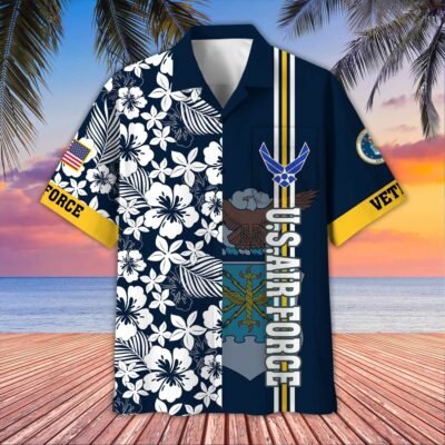 US AIR FORCE VETERAN Hawaiian Shirt - GS4537