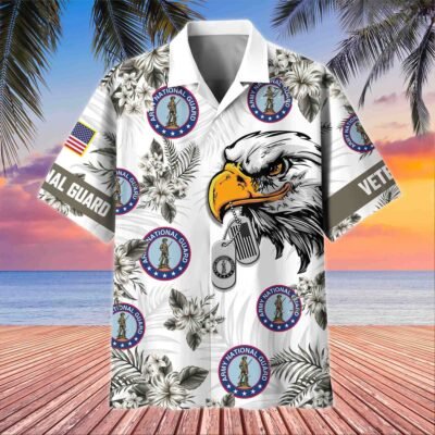 US COAST GUARD VETERAN Hawaiian Shirt - GS3838