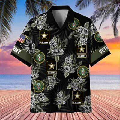 US ARMY VETERAN Hawaiian Shirt - GS4487
