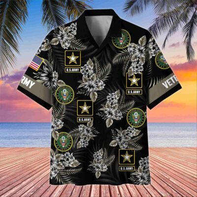 US ARMY VETERAN Hawaiian Shirt - GS4488