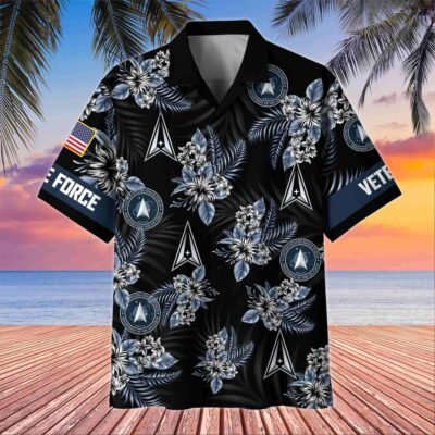 US SPACE FORCE VETERAN Hawaiian Shirt - GS4494