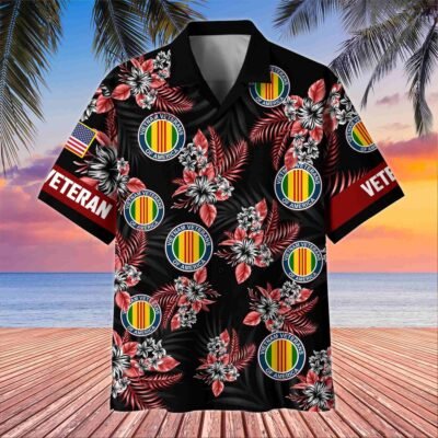 VIETNAM VETERAN Hawaiian Shirt - GS4495