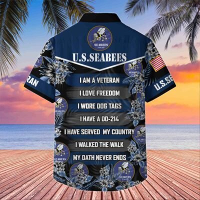 US SEABEES VETERAN Hawaiian Shirt - GS4506