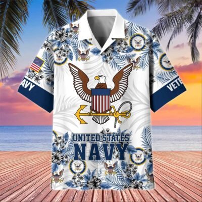US NAVY VETERAN Hawaiian Shirt - GS4478