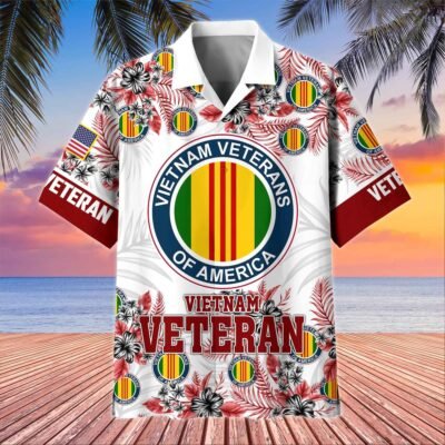 VIETNAM VETERAN Hawaiian Shirt - GS4481