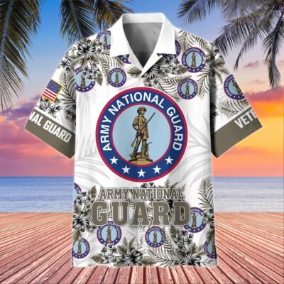 US ARMY NATIONAL GUARD VETERAN Hawaiian Shirt - GS4483