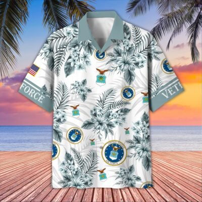 US AIR FORCE VETERAN Hawaiian Shirt - GS4510