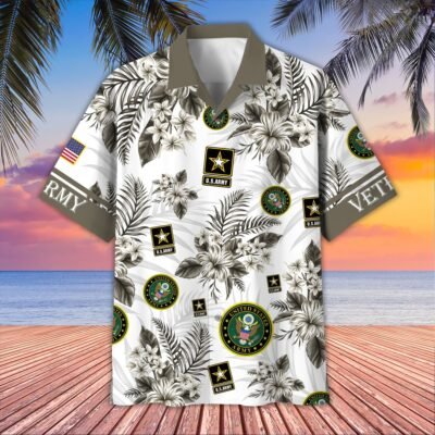 US ARMY VETERAN Hawaiian Shirt - GS4514