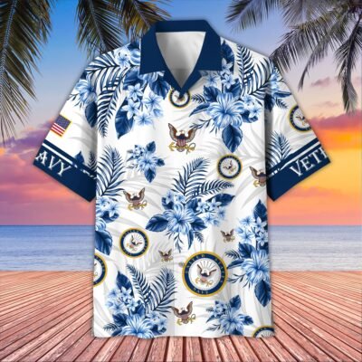 US NAVY VETERAN Hawaiian Shirt - GS4518
