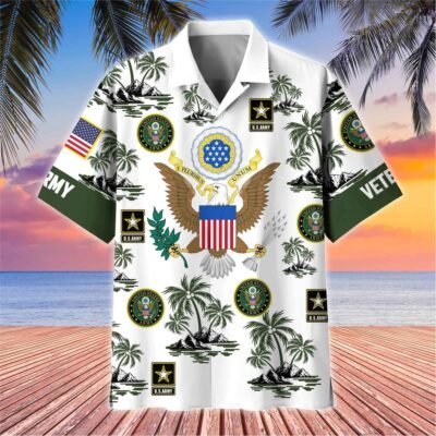 US ARMY VETERAN Hawaiian Shirt - GS4461