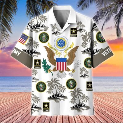 US ARMY VETERAN Hawaiian Shirt - GS4462