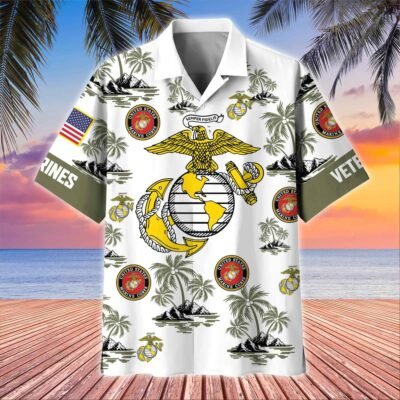 US MARINES VETERAN Hawaiian Shirt - GS4465