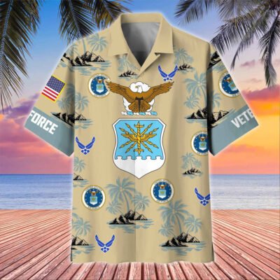 US AIR FORCE VETERAN Hawaiian Shirt - GS4445