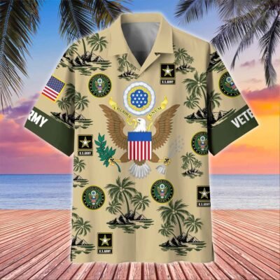US ARMY VETERAN Hawaiian Shirt - GS4448