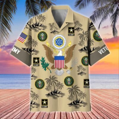 US ARMY VETERAN Hawaiian Shirt - GS4449