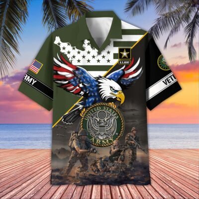 US ARMY VETERAN Hawaiian Shirt - GS4436