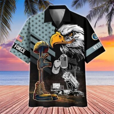US AIR FORCE VETERAN Hawaiian Shirt - GS4407
