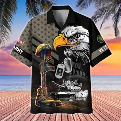 US ARMY VETERAN Hawaiian Shirt - GS4409
