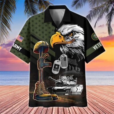 US ARMY VETERAN Hawaiian Shirt - GS4410