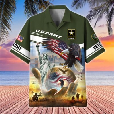 US ARMY VETERAN Hawaiian Shirt - GS4397