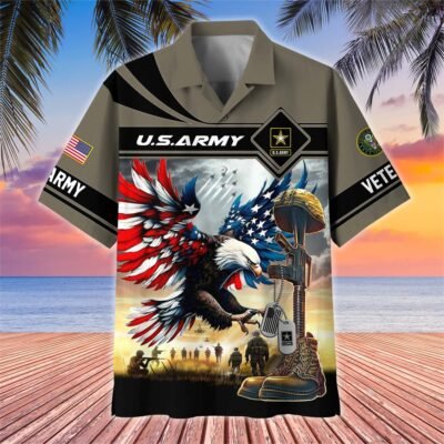 US ARMY VETERAN Hawaiian Shirt - GS4383