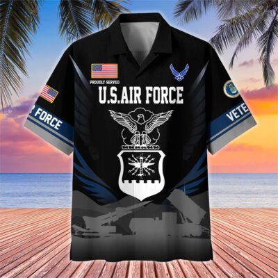 US AIR FORCE VETERAN Hawaiian Shirt - GS4367