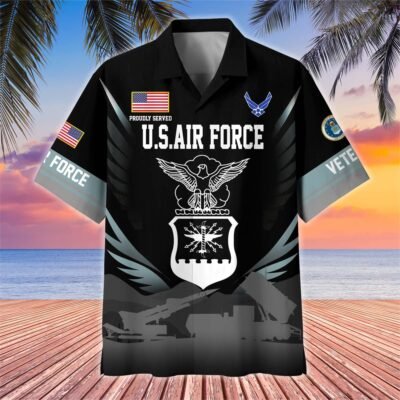 US AIR FORCE VETERAN Hawaiian Shirt - GS4368