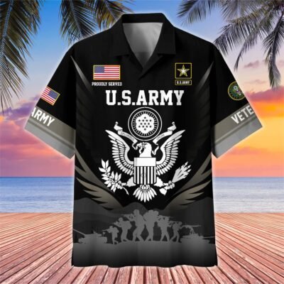 US ARMY VETERAN Hawaiian Shirt - GS4370