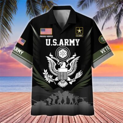 US ARMY VETERAN Hawaiian Shirt - GS4371