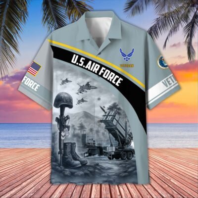 US AIR FORCE VETERAN Hawaiian Shirt - GS4614