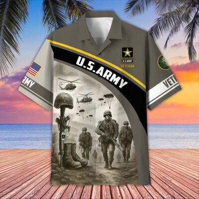 US ARMY VETERAN Hawaiian Shirt - GS4617