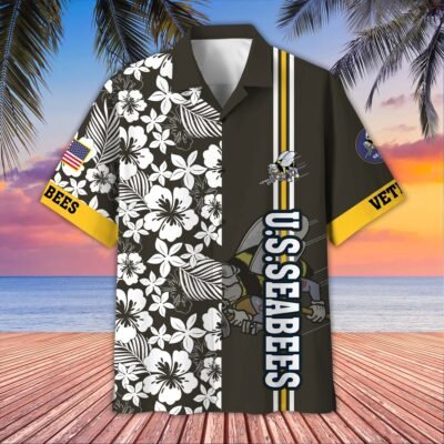 US SEABEES VETERAN Hawaiian Shirt - GS3912