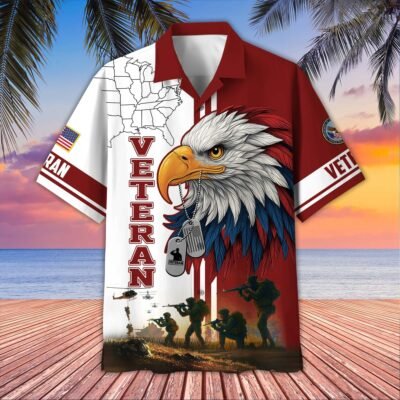 [BEST SELLERS] US VETERAN Hawaiian Shirt - GS4365