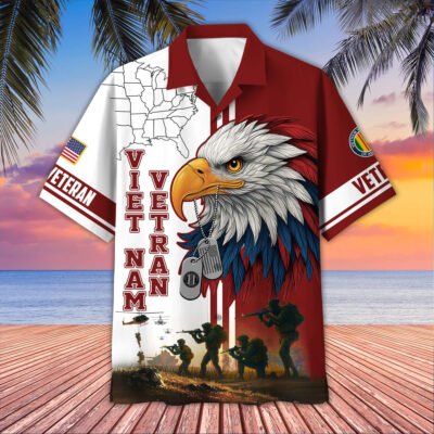 [BEST SELLERS] VIETNAM VETERAN Hawaiian Shirt - GS4366
