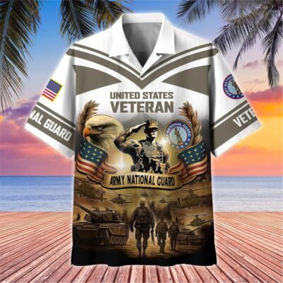 [BEST SELLERS] US ARMY VETERAN Hawaiian Shirt - GS4343
