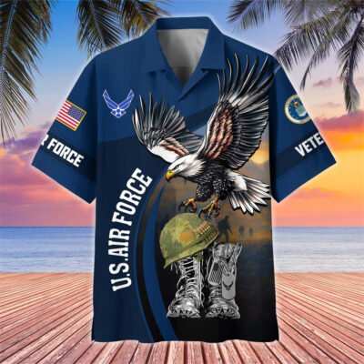 [BEST SELLERS] US AIR FORCE VETERAN Hawaiian Shirt - GS4328
