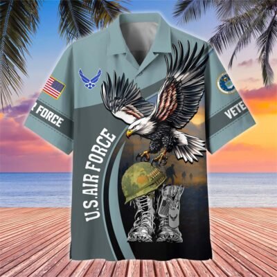 [BEST SELLERS] US AIR FORCE VETERAN Hawaiian Shirt - GS4329