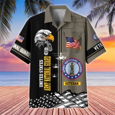[BEST SELLERS] US ARMY NATIONAL GUARD VETERAN Hawaiian Shirt - GS4525