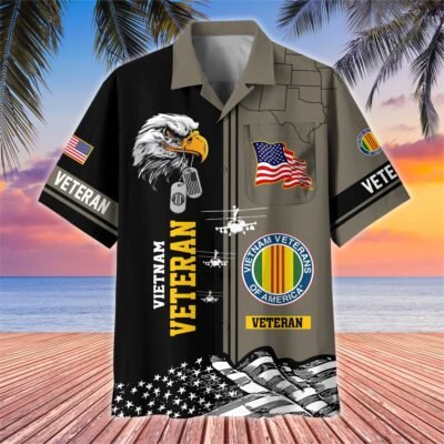 [BEST SELLERS] VIETNAM VETERAN Hawaiian Shirt - GS4534