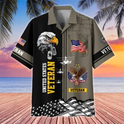 [BEST SELLERS] US VETERAN Hawaiian Shirt - GS4535