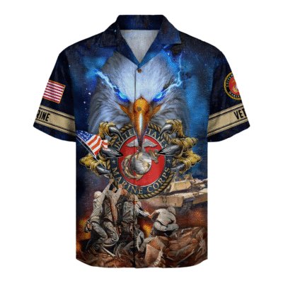 US MARINES VETERAN Hawaiian Shirt - GS3596