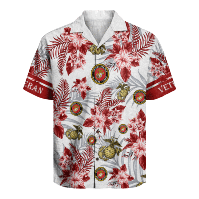 US MARINES VETERAN Hawaiian Shirt - GS3758