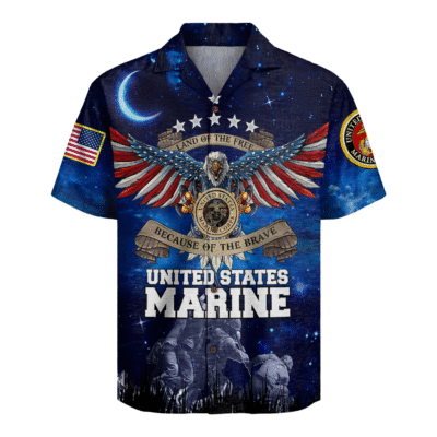 US MARINES VETERAN Hawaiian Shirt - GS3870
