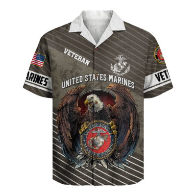 US MARINES VETERAN Hawaiian Shirt - GS4595