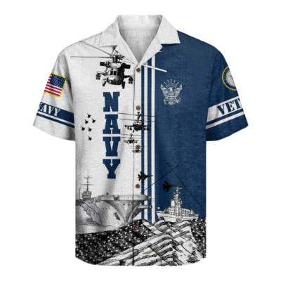 US NAVY VETERAN Hawaiian Shirt - GS4633